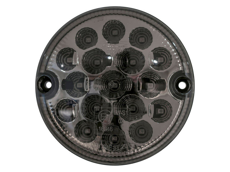 95mm Stop Tail LED Light - Single - Smoked - NAS