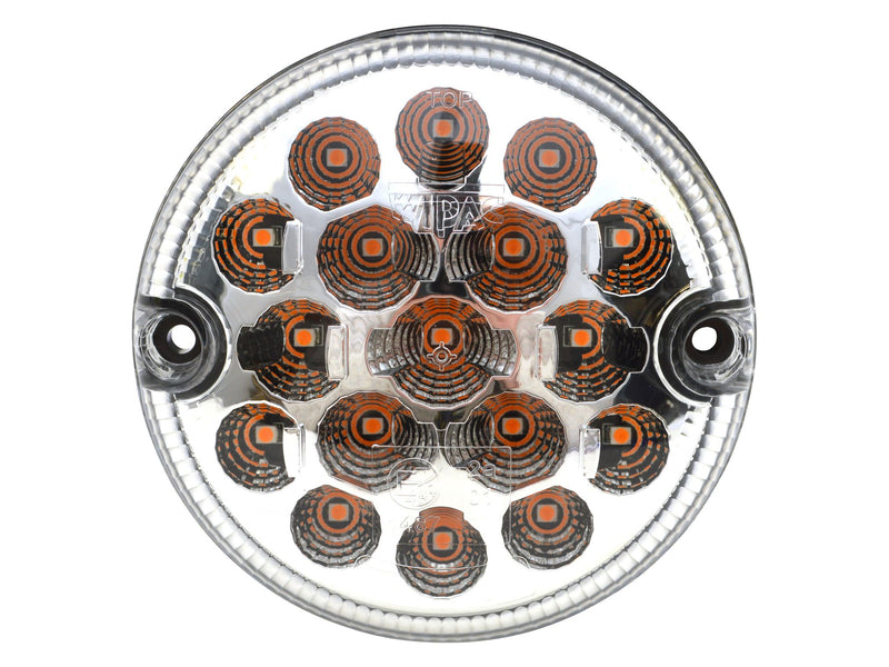 95mm Indicator LED Light - Single - Clear - NAS