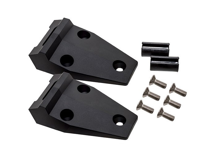 Bonnet Hinges - Aluminium - Black