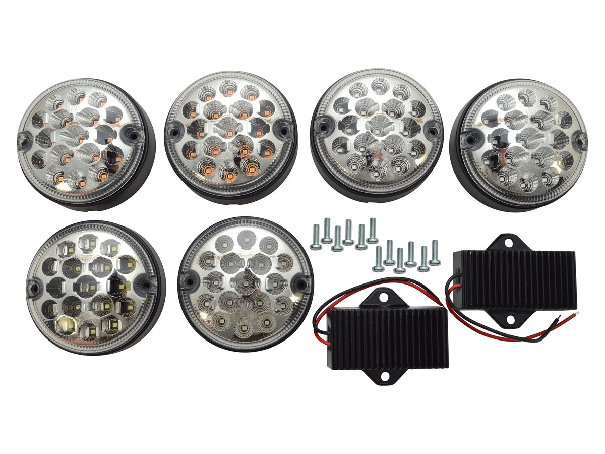 95mm LED Light Kit - Clear
