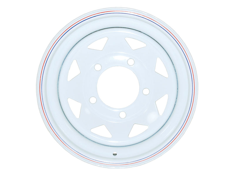 8 Spoke - White - 16"x7 ET00