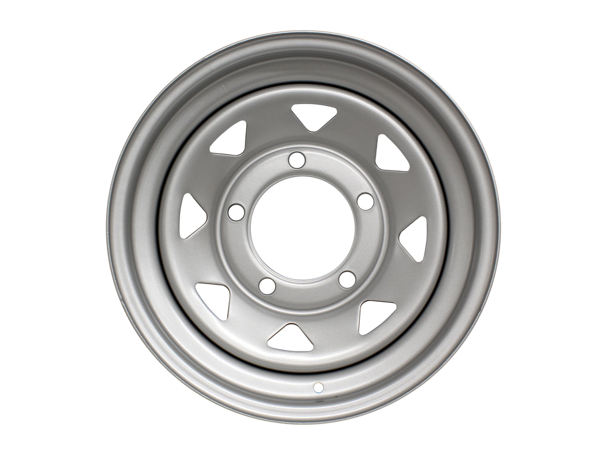 8 Spoke - Silver - 16"x7 ET00