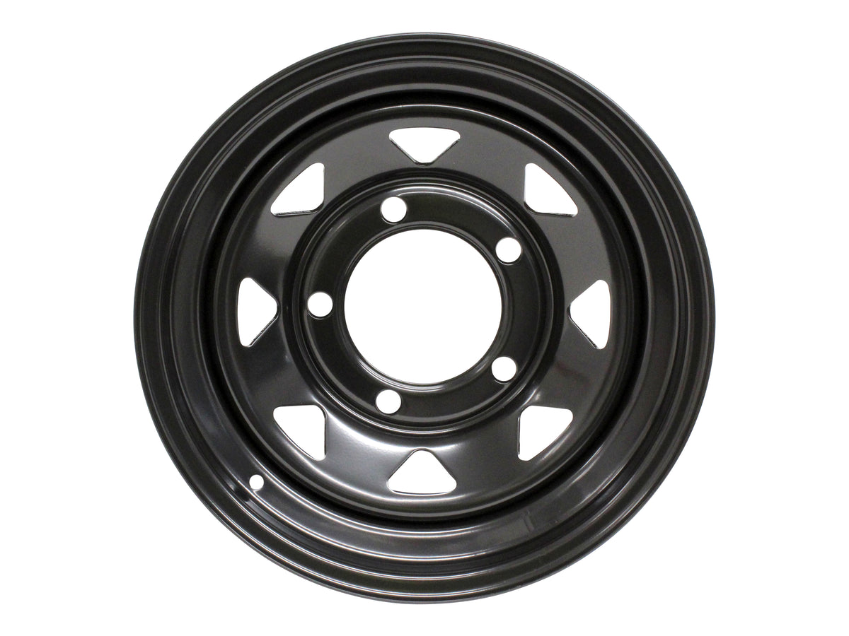 8 Spoke - Black - 16"x7 ET00