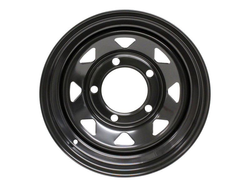 8 Spoke - Black - 16"x7 ET00