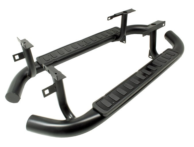 Side Steps - Fire and Ice style - Black - Pair