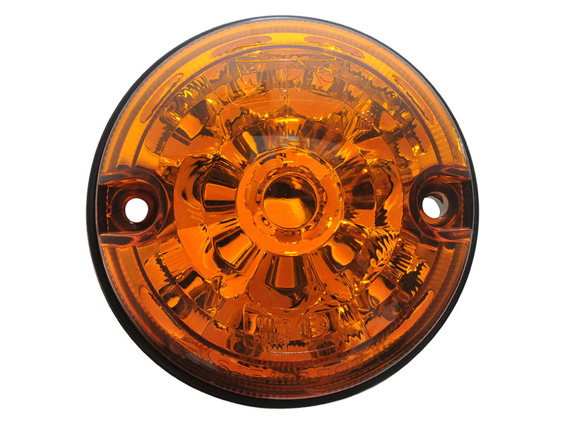 Rear LED Indicator Light - Single - Amber