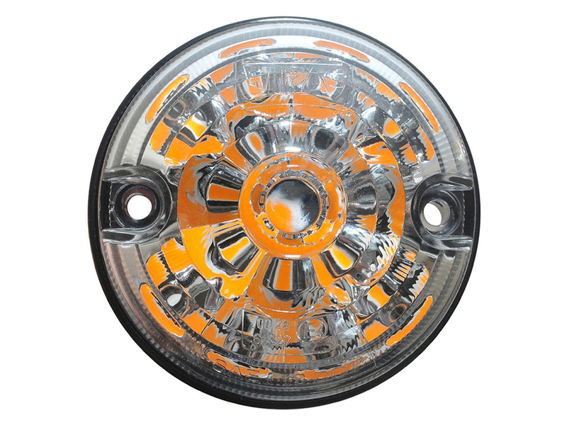 Rear LED Indicator Light - Single - Clear
