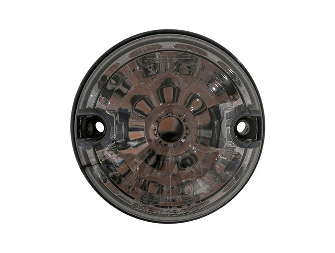 Front LED Indicator Light - Single - Smoked