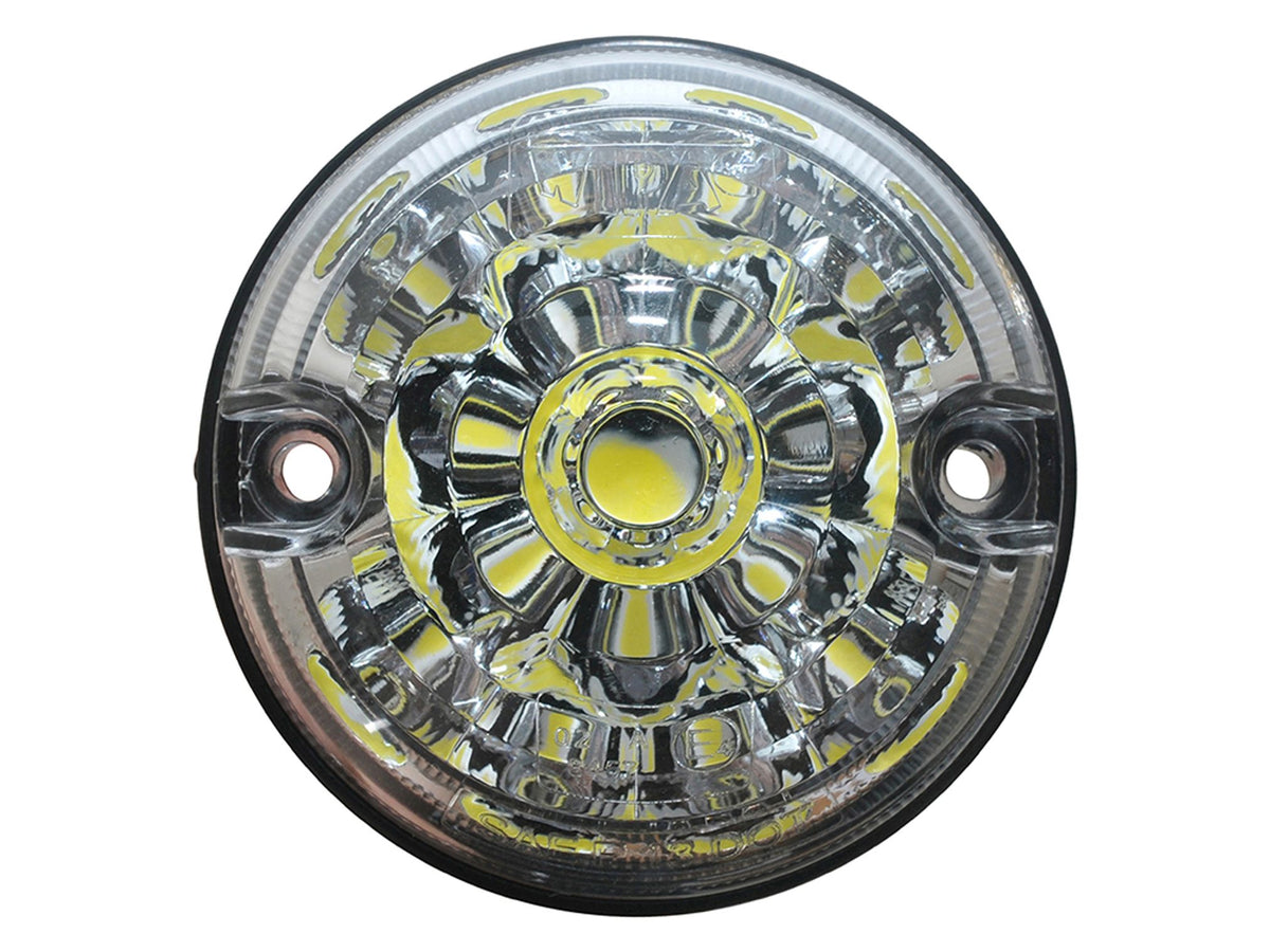 Front Side LED Light - Single - Clear