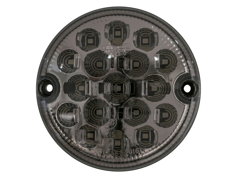 95mm Reverse LED Light - Single - Smoked - NAS