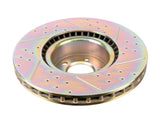 Crossed Drilled & Grooved Brake Disc - Front / Vented