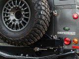 Single Arm Spare Wheel Carrier - Chassis Mounted