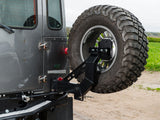 Single Arm Spare Wheel Carrier - Chassis Mounted