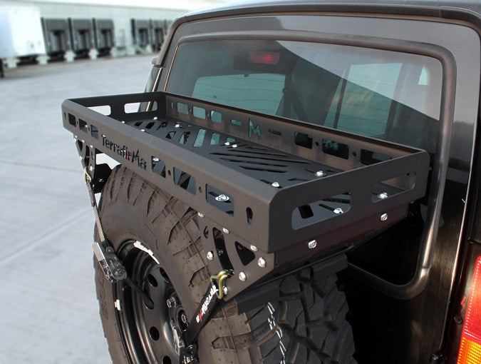 Spare Wheel Mounted Luggage Rack