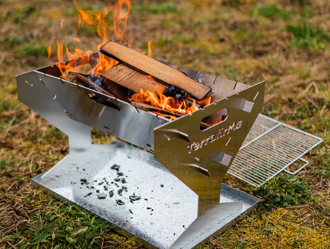 Stainless Steel BBQ/Fire Pit