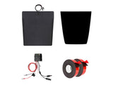 70W Bonnet Mounted Solar Panel Kit