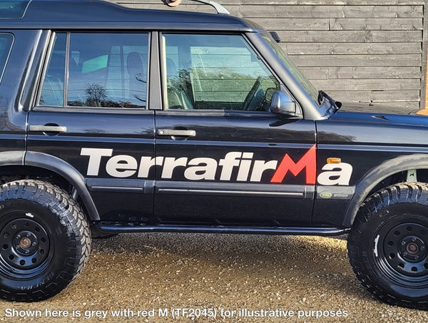 Vehicle Graphic - Black with Red M