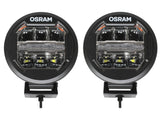 180mm Round LED Combo Beam & Position Light - Twin Pack