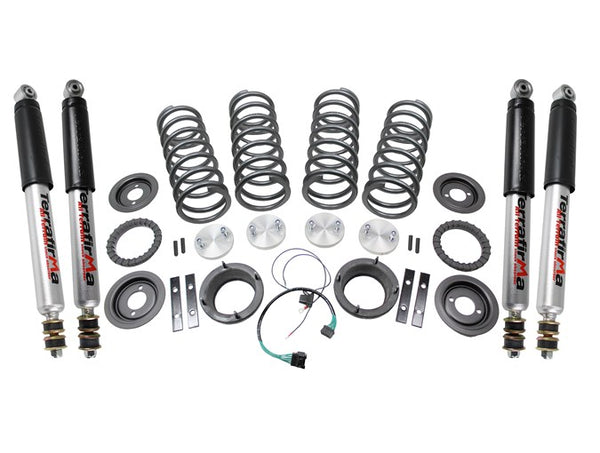 Air to Coil Conversion Kit - 1" Lifted Ride Height - Medium Load - With All Terrain Shocks