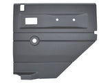 Door Card - 2nd Row / RHS / Manual window / Dark Grey