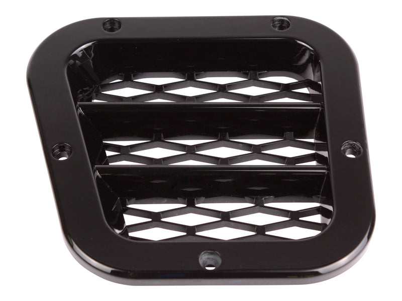 Sport Wing Vent Grille - Left Side - Gloss Black