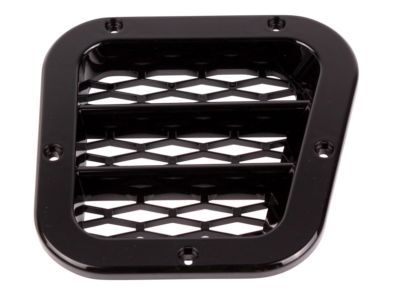 Sport Wing Vent Grille - Right Side - Gloss Black