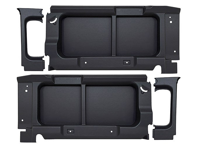 Window Trims - Pair / Black / Without Windows