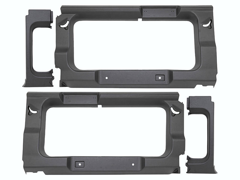 Window Trims - Pair / Dark Grey / With Windows
