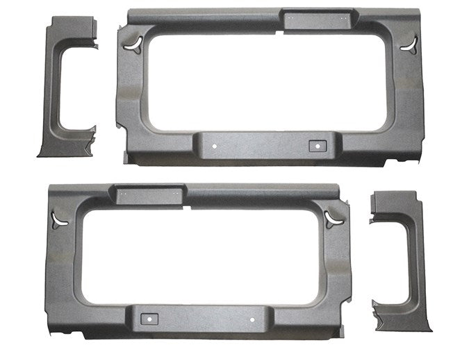 Window Trims - Pair / Light Grey / With Windows