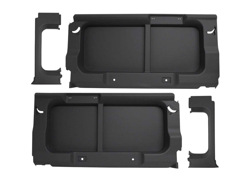 Window Trims - Pair / Black / Without Windows