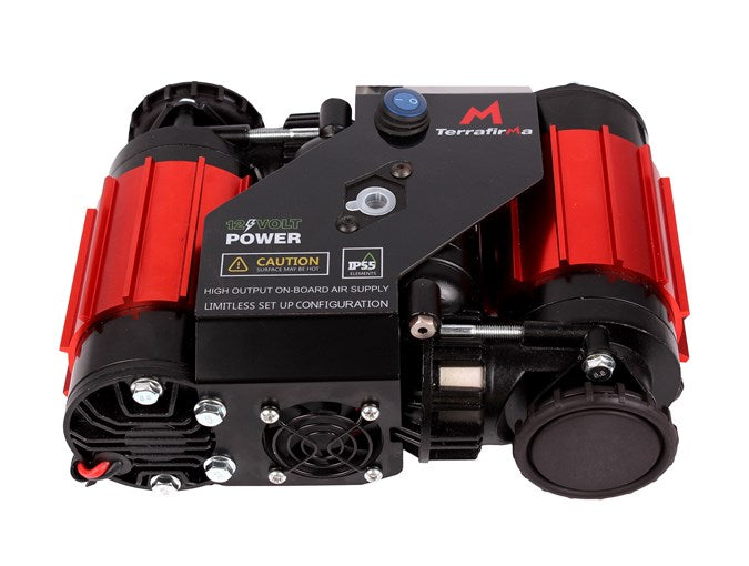 Terrafirma Twin Onboard 12V Compressor