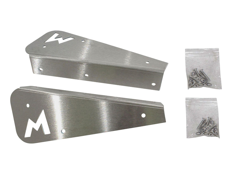 Mudflap Brackets - Rear - Pair - Stainless Steel