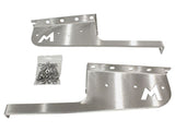 Mudflap Brackets - Rear - Pair - Stainless Steel