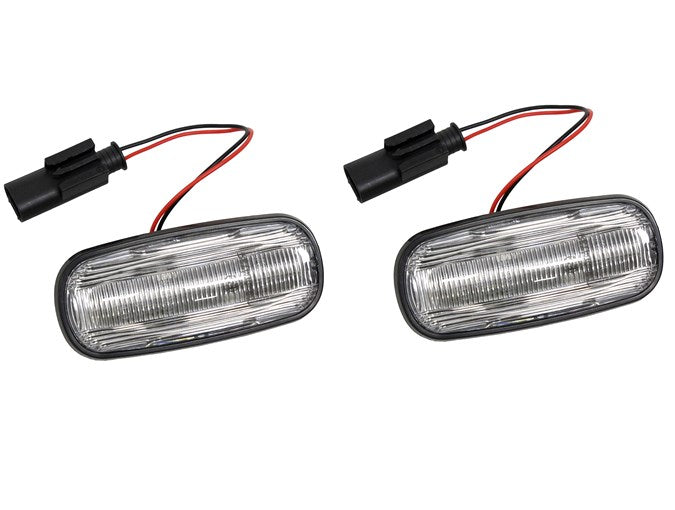 Sequential / Dynamic Side Repeaters - Clear - Pair