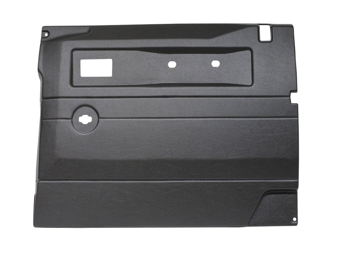 Door Card - Front / RHS / Manual window / Dark Grey