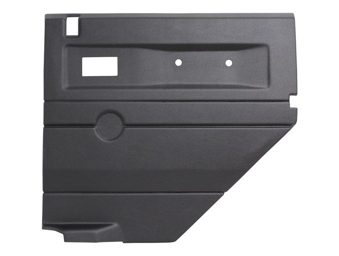 Door Card - 2nd Row / RHS / Electric Window / Black