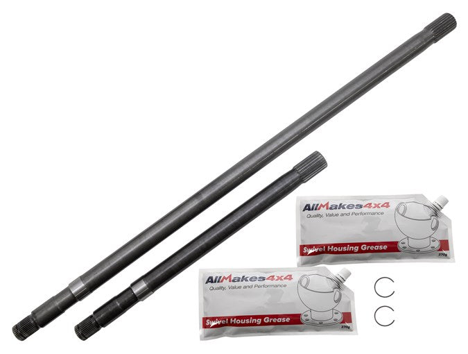 Heavy Duty Half Shaft Set - 24 Spline - Front