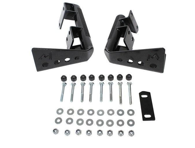 Rear Bumper Corners - With Spare Wheel Carrier