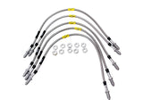 Stainless Steel Brake Hoses - Plus 2" (5 Line Kit)