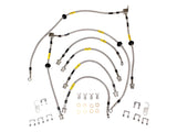 Stainless Steel Brake Hoses - Plus 2" (6 Line Kit)
