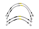 Stainless Steel Brake Hoses - Plus 2" (4 Line Kit)