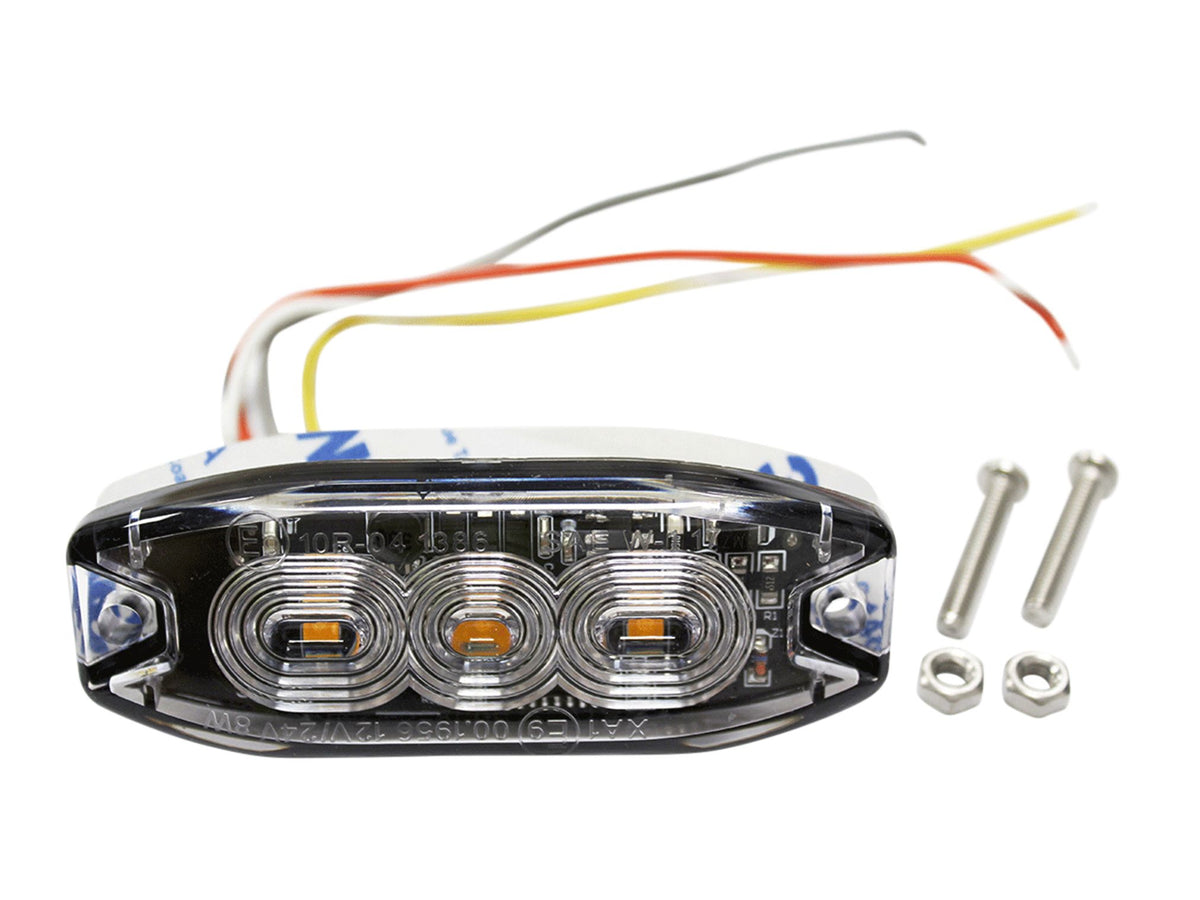 Hazard 3 - LED - Amber