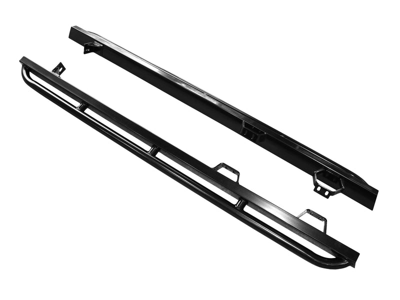Rock Sliders With Tree Bars