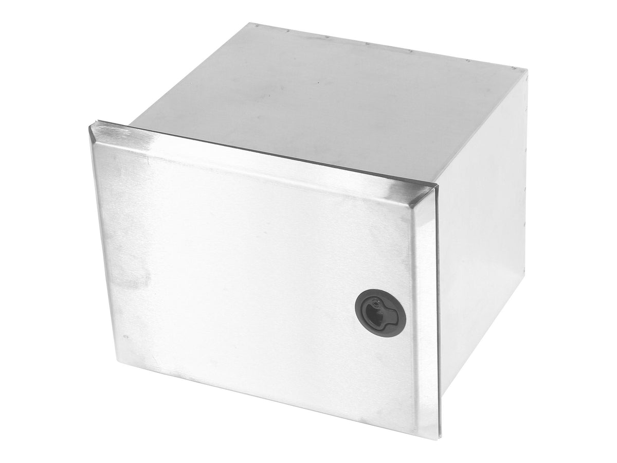 Side Locker - Stainless Steel - LH
