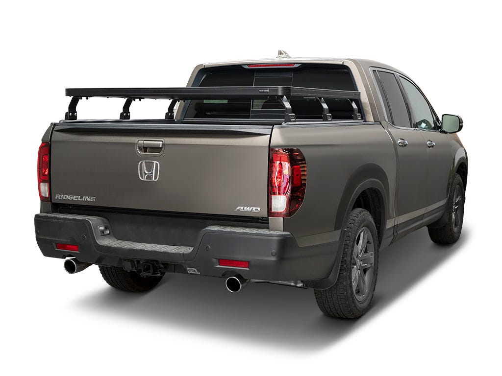 Honda Ridgeline 2017 Current Slimline II Top Mount Load Bed Rack Kit AJ 4WD Outfitters